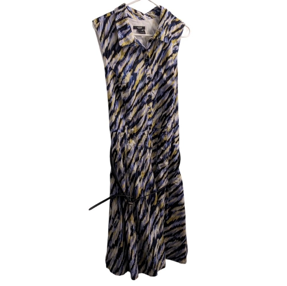 Stylish Sleeveless Patterned Dress - Picture 1 of 2